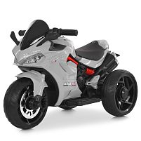 Електромотоцикл дитячий триколісний Bambi Racer M 6266EL-11 (колеса: EVA, акк. 12V/4,5Ah, мотор: 2*12V/25W, до 5 км/г, до 30 кг)