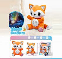 Нічник KC 11 "Лисичка", звуки природи, мелодії, підсвічування, регулювання гучності, в коробці