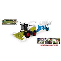 Комбайн 550-9 C комбайн, плуг, інерція, підсвічування, звуки, рухомі елементи, на батарейках, в коробці
