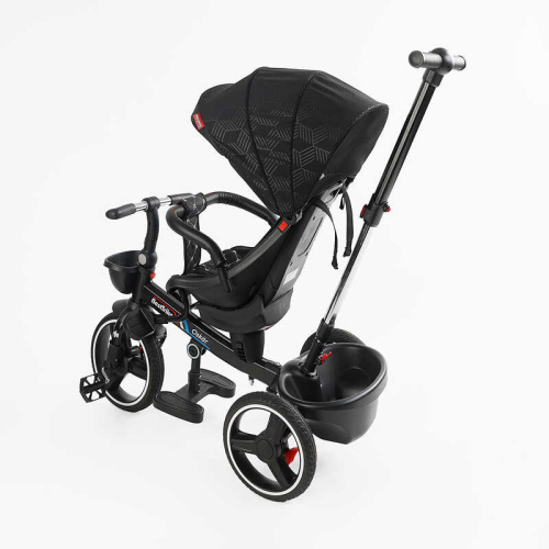 Велосипед дитячий триколісний Best Trike 6390 – 26-302 «Oscar» (колеса: переднє Ø10"/задні: Ø8"/PU, рама: сталь, батьк. ручка, нахил спинки, до 25 кг) фото 3