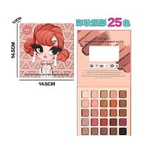 Косметика IG 3115 25 кольорів тіней, у коробці