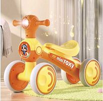 Біговел дитячий JOY 4-х колісний TR-89302 колеса EVA, рама пластик, УКРАЇНСЬКЕ ОЗВУЧУВАННЯ та підсвічування, в коробці