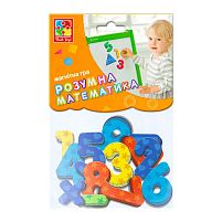 Гра настільна магнітна "Цифри та геометричні фігури" VT5900-01 (12) "Vladi Toys"