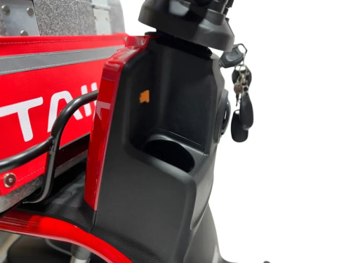 Електроскутер (Tailg) TLG U2s Red (колеса: Ø12", акб: 60V/45Ah/Li-ion/з'ємна, мотор: 1500W, пробіг на одному заряді до 100 км, до 60 км/год, червоний) фото 13