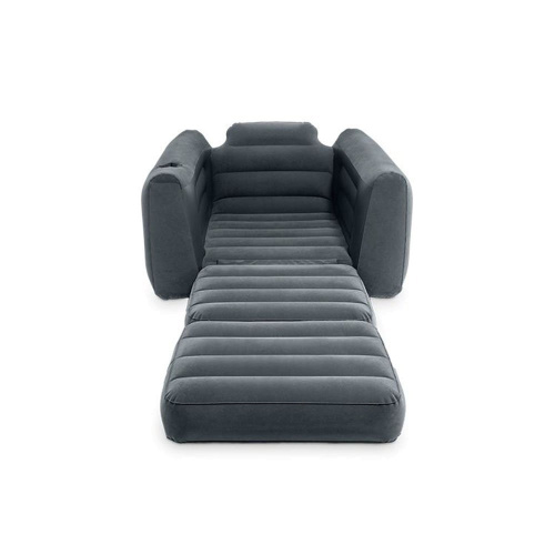 Надувне крісло-трансформер 2 в 1 Intex 66551 (66*117*224 см., з двома підстаканниками, навантаження до 100 кг) фото 13
