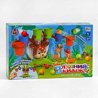 Настільна гра "Влучний кидок" 39889 "4FUN Game Club", пісочний годинник, кульки, стаканчики, в коробці