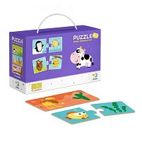 Пазл "Хто що їсть" 300118 "Dodo", 24 елементи, в коробці