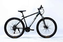Велосипед двоколісний спортивний Corso DX-29336 «Dark-X» (колеса Ø29"/гума, рама: 19"/алюмінійі, швидкостей: 21, обладнання Shimano)