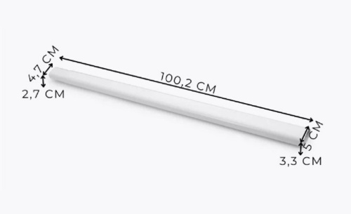Стійка (опора) Intex 12460 (вертикальна, ↔1002 мм, Ø27/47, Ø33/50 мм, до каркасних круглих басейнів серії Prism Frame Ø427/Ø457*107 см) фото 2