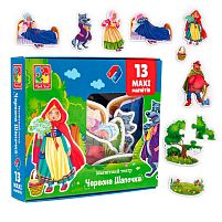 Гра настільна "Магнітний театр. Червона шапочка" VT3206-52 /укр/ "Vladi Toys"