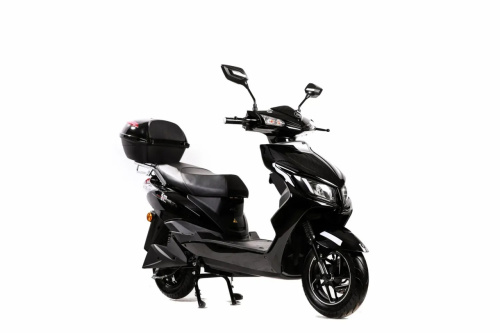 Електроскутер Aima Big Bull Black (колеса: Ø10", акб: 72V/32Ah/Lead-Acid, мотор: 1200W, пробіг на одному заряді до 65 км, до 50 км/год, чорний) фото 6