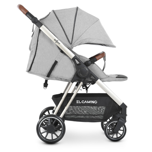 Коляска дитяча прогулянкова El Camino ME 1071-1 GALLANT v.2 Cloud Gray фото 7