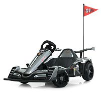 Електрокарт дитячий Bambi Racer M 6147EBLRS-11(24V) (баггі, колеса: передні 7,5"/задні 10"/EVA, акк. 24V/14Ah, мотор: 2*150W/24V, до 18 км/г, до 50 кг