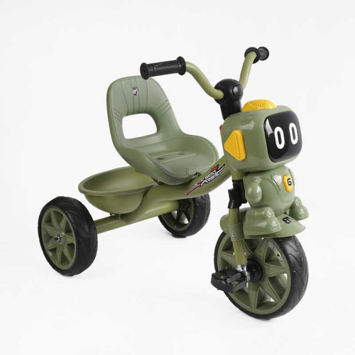Велосипед дитячий триколісний Best Trike BS-50570 (колеса: переднє Ø10"/задні: Ø8"/EVA, рама: сталь, музика, до 25 кг)