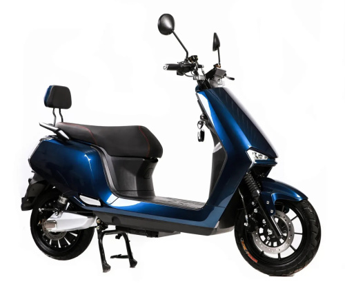 Електроскутер Aima M4 Blue (колеса: Ø12", акб: 72V/30Ah/Li-ion/з'ємна, мотор: 2000W, пробіг на одному заряді до 80 км, до 70 км/год, синій) фото 14
