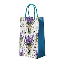 Пакет подарунковий паперовий S "Lavender" 12*22*6.5см Stenson GL-005LAM-S