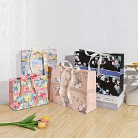 Пакет подарунковий паперовий S "Flowers" 19.5*24.5*9.5см Stenson R32916-S