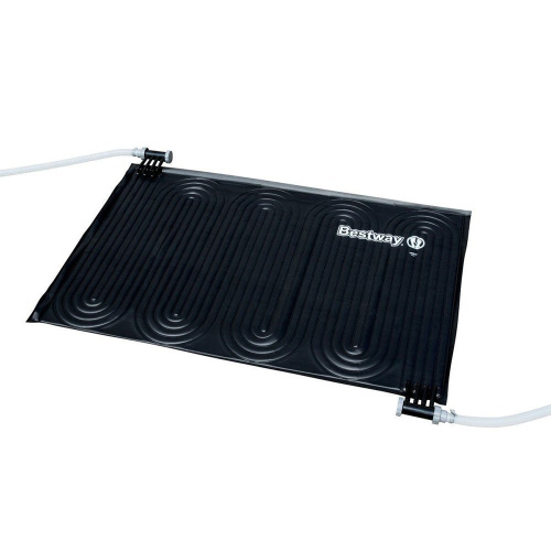 Сонячний нагрівач для басейнів Bestway 58423 (110*171 см., працює від фільтра-насоса 1250-12000 л/год,, підкл. Ø38 мм.)
