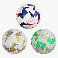М`яч футбольний M 50363 3 види, вага 420 грамів, матеріал PU, гумовий балон, ВИДАЄТЬСЯ ТІЛЬКИ МІКС ВИДІВ