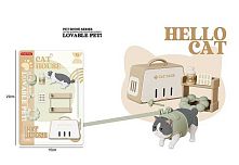 Тваринка M 06 рухливі кінцівки та голова, довжина 6 см, аксесуари, на листі