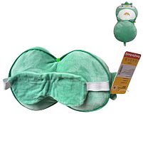 Подушка з маскою дорожня під шию "Chick" 25*7см Stenson R35821