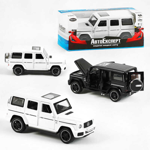 Джип 46455 "Авто Експерт", 2 види, металопластик, 1:32, звук, світло, інерція, рухомі елементи, в коробці