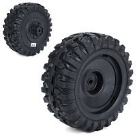 Колесо для дитячого електромобіля Bambi Racer M 6376-EVA WHEEL (заднє та переднє однакові Ø30 см/↔11 см/EVA, адаптер під редуктор)