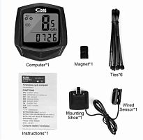 Велокомп`ютер C 64397 спідометр, одометр, у слюді