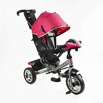 Велосипед 3-х колісний 69-732 Best Trike КОЛЕСО ПІНА, d=25см переднє, d=20см задні, фара музична, USB, Bluetooth, в коробці