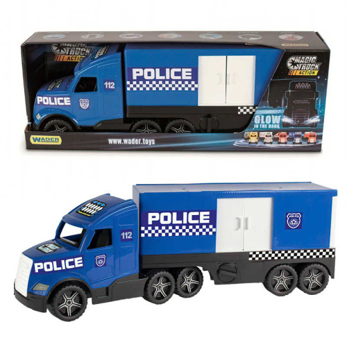 Авто "Поліція" 36201 в коробці "Wader"
