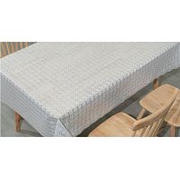 Скатертина-клейонка ПВХ Lace біла 1.37*20м Stenson MA-5721