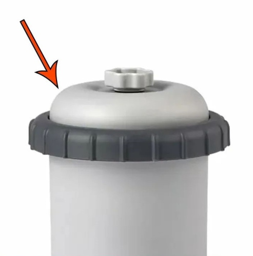 Кришка корпуса Intex 11868 (до фільтра картриджніих фільтруючих насосів, підходить до: Intex 28603, 28604, 28637, 28638) фото 5