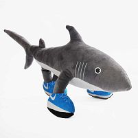 М’яка іграшка "Акула" А47459 довжина 37 см, три ноги, імітовані кеди