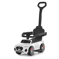 Каталка-толокар Bambi M 6254EL-1 (колеса: Ø5,5"/EVA, батьк. ручка, страхувальний бампер, сидіння: екошкіра, музика, до 30 кг)