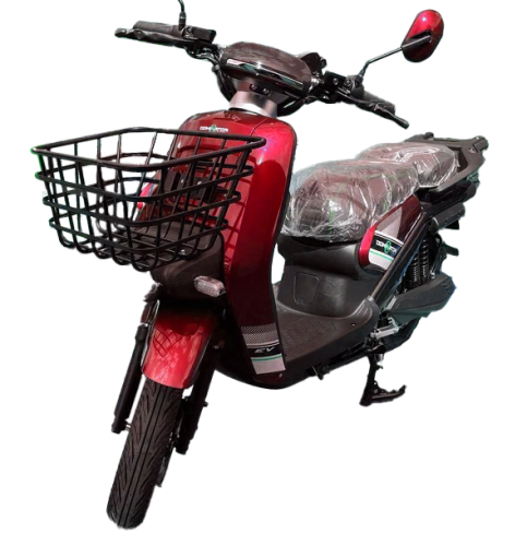 Електроскутер Dominator BL-MINI red (колеса: Ø12", акб: 72V/23Ah/Lead-acid, мотор: 2000W, пробіг на одному заряді до 75 км, до 70 км/год, червоний)