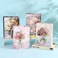 Пакет подарунковий паперовий L "Flowers" 31*42*11см Stenson R32978-L