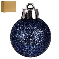 Ялинкові кульки 3см "Блискітки" 200шт/уп Stenson 9192B-3