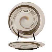 Тарілка кераміка "Dune" 9" (23см) Stenson MC6135-9