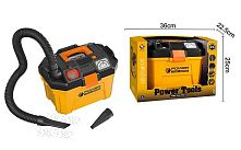 Пилосос T 055 2 режими потужності, всмоктує невелике сміття, 2 насадки, імітовані опилки дерева, в коробці