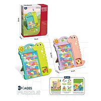 Тетрис ручний 99-1 2 кольори, “Крокодил”, в коробці