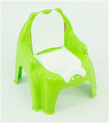 Горщик-крісло 4074 (10) колір салатовий і блакитний "Technok Toys" фото 2