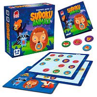 Магнітний набір RK2150-01 "Vladi Toys", 2 варіанти гри, 36 магнітів, 18 карток із завданнями, в коробці