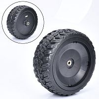 Картинка  Колесо для дитячого електромобіля Bambi Racer M 6075-R-EVA WHEEL (заднє та переднє однакові, Ø33 см, ↔13 см, EVA, адаптер під редуктор) магазин cd-market