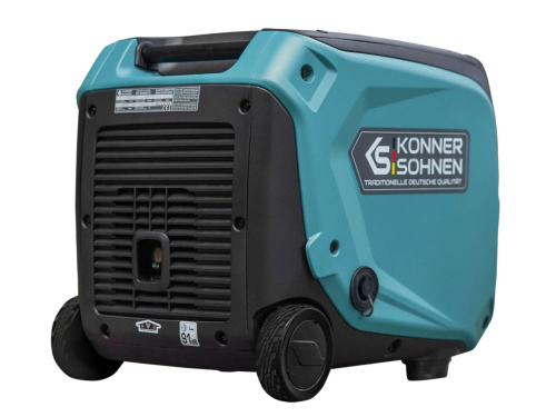 Інверторний комбінований генератор Konner&Sohnen KS 4000iEG S (220V/4 kW, газ/бензин, б/в, користувався 42 мотогодини, в ідеальному стані) фото 6