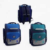 Рюкзак C 72817 2 кольори, розмір: 37х19х46 см, 1 відділення, 3 кишені, нагрудний ремінь, регульовані лямки, на блискавці, в пакеті