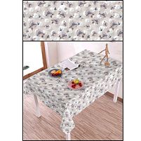 Скатертина-клейонка ПВХ 2-х шарова, з захисною плівкою, на тканинній основі Eternity 1.37*20м Stenson MA-2325