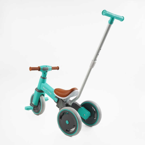 Велосипед дитячий триколісний Best Trike LB-10360 (колеса: переднє Ø10"/задні: Ø8"/гума, рама: нейлон, батьківська ручка, до 25 кг) фото 3