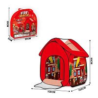 Дитячий ігровий намет X-Toys 2038 B-3 «Пожежники» (95*100*100 см, вхід із застібкою-блискавкою, сумка)