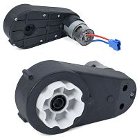 Редуктор колеса в зборі з мотором для дитячого електрокарта Bambi Kart M 6322-R-GEAR BOX (правий, 24V, отвір під вісь: Ø12 мм, ↔19 см)