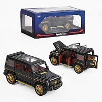 Джип металопластик GT - 8288 "Авто Експерт " металопластик, 1:24, звук, світло, інерція, відчиняються двері, багажник, капот, у коробці